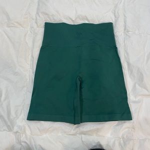 TNA ribbed biker shorts